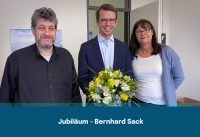 Jubiläum 10 Jahre Geschäftsführer - Bernhard Sack